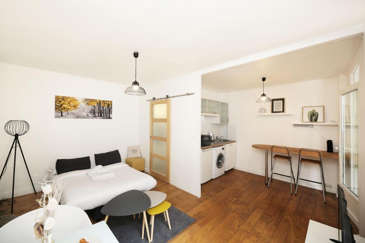 Zzz Letort - P2 Lägenhet Paris Exteriör bild